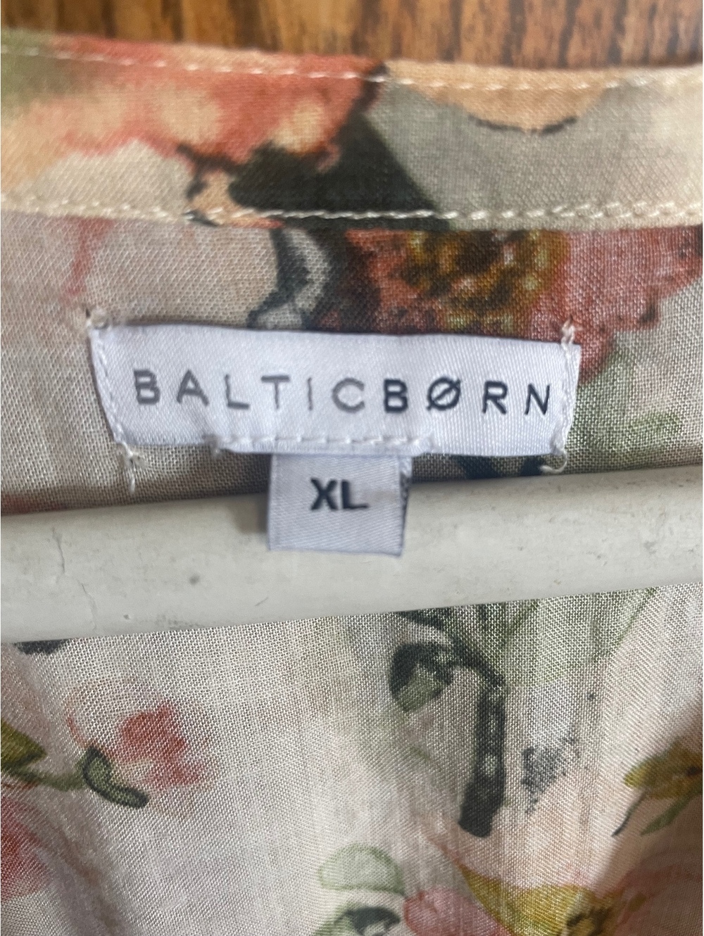 Baltic Born watercolor floral dress with smocked waist XL - Picture 4 of 9